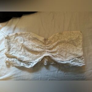 Aerie Cream Lace Bandeau